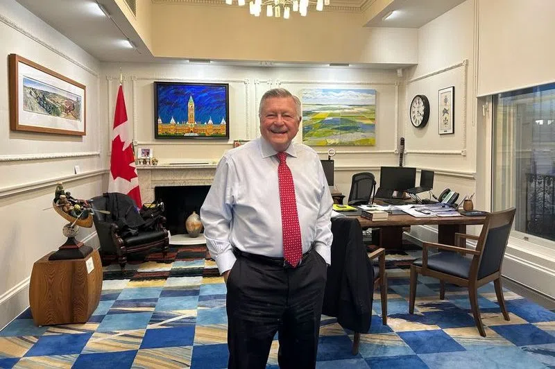 Ralph Goodale shares Christmas message from London’s Canada House