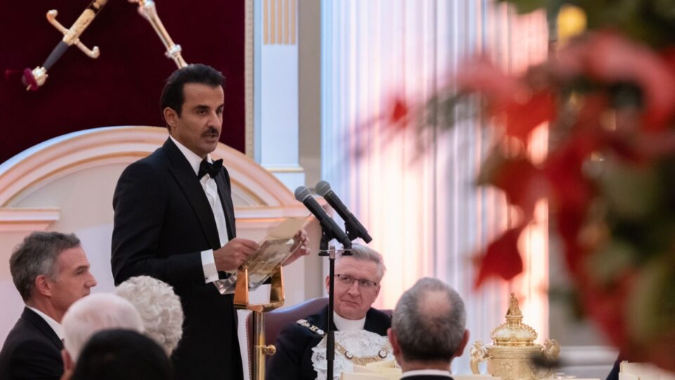 Amir attends dinner banquet hosted by Lord Mayor of the City of London