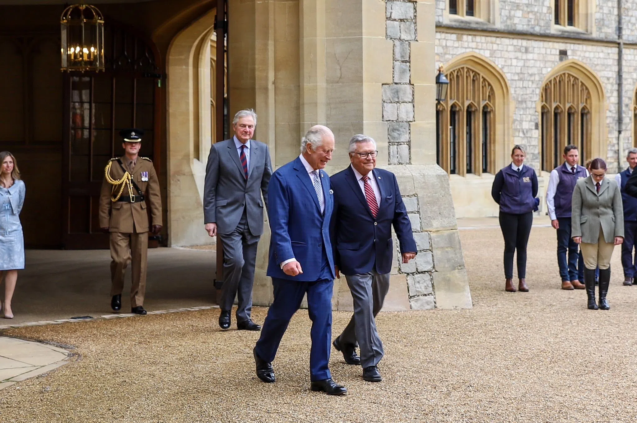 King Charles III​ with ⁤Ralph Goodale