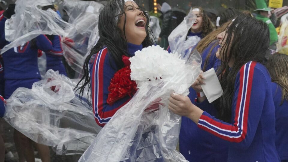 UK weather: Heavy rain disrupts New Year's events