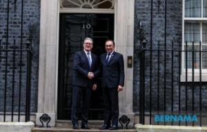 Anwar meets UK Prime Minister Keir Starmer