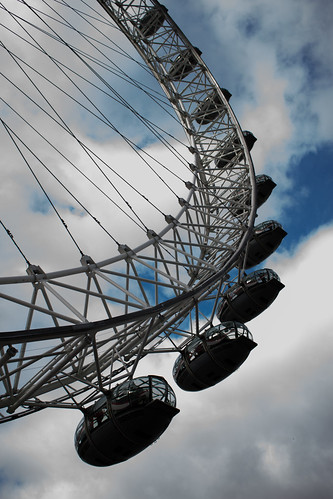 Beneath the London Eye