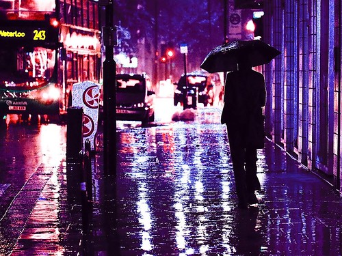 Old Street on a Rainy Day - London Street Photography