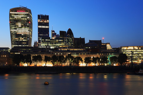 London - Walkie-Talkie, Cheesegrater and The Gherkin