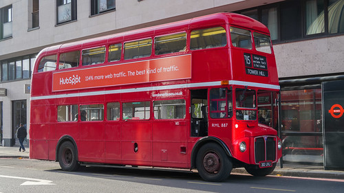 Londoner Buses RML887 (202UXJ) Tower Gateway 6th December 2024 a